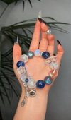 Crystal Resin Pendant — Pet Fur Inclusion