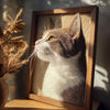 Engraved Pet Photo Block — Crystal Cube