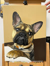A portrait that makes the room feel like them.