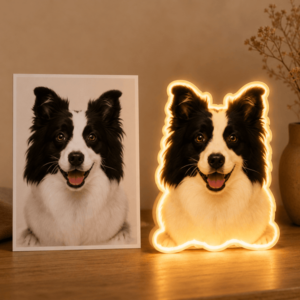Custom Pet Night Light – Turn Your Pet Photo Into A Warm Personalized Keepsake - Nordsprite
