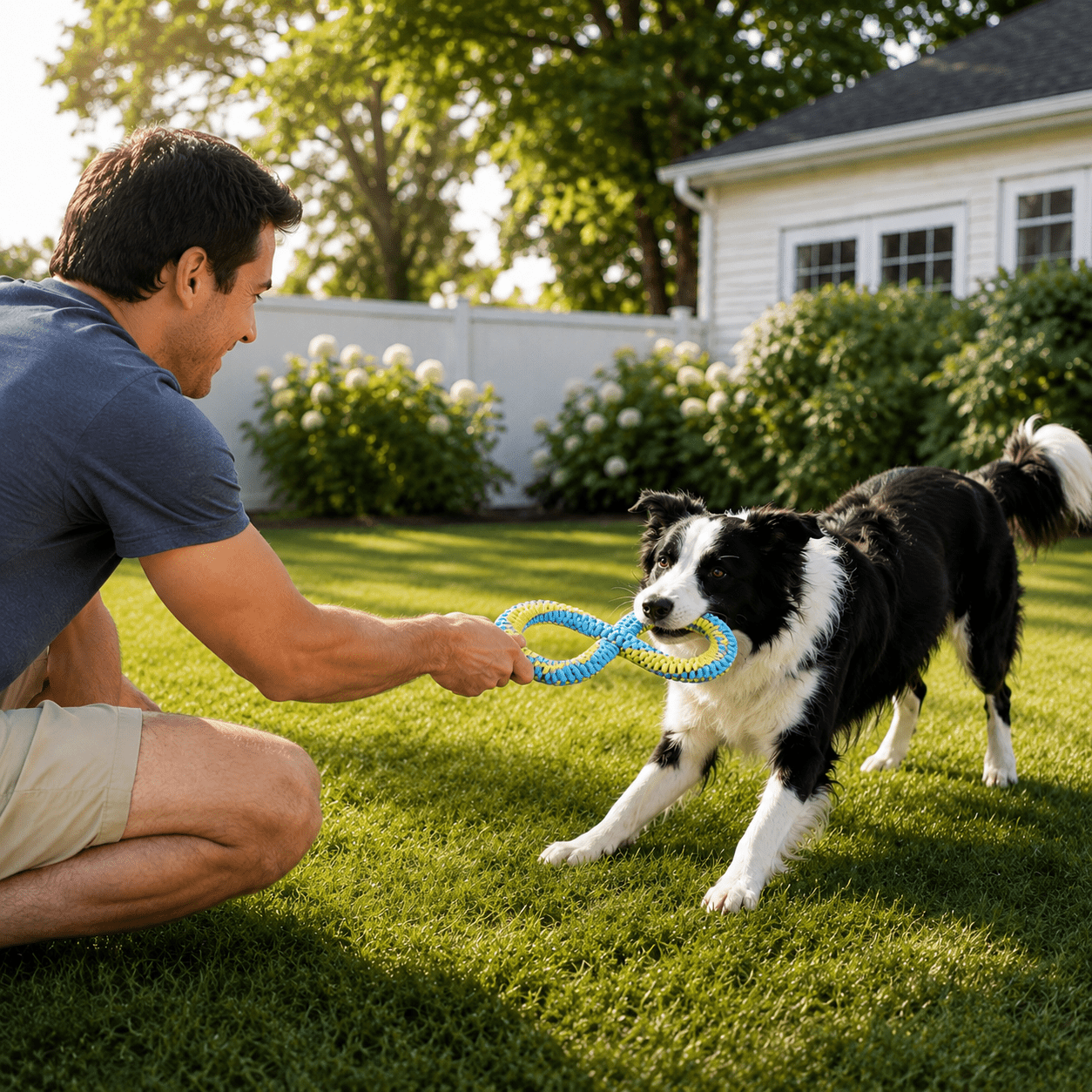 Dental Cleaning Tug Toy for Dogs
