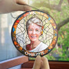 Personalized Stained Glass Window Hanging Suncatcher Custom Photo Portrait Dog Cat Family - Nordsprite
