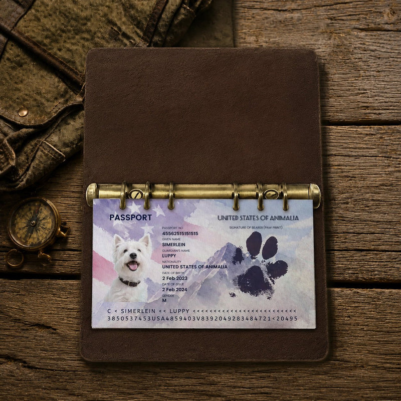 The Nordsprite™: Adventure Pet Passport & Custom Visa Kit - Nordsprite