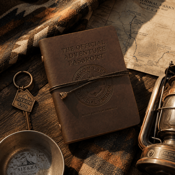 The Nordsprite™: Adventure Pet Passport & Custom Visa Kit - Nordsprite