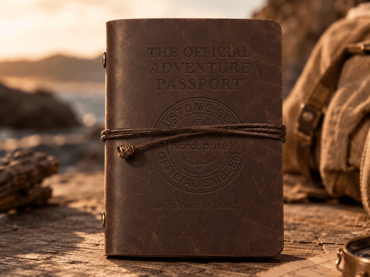 The Nordsprite™: Adventure Pet Passport & Custom Visa Kit